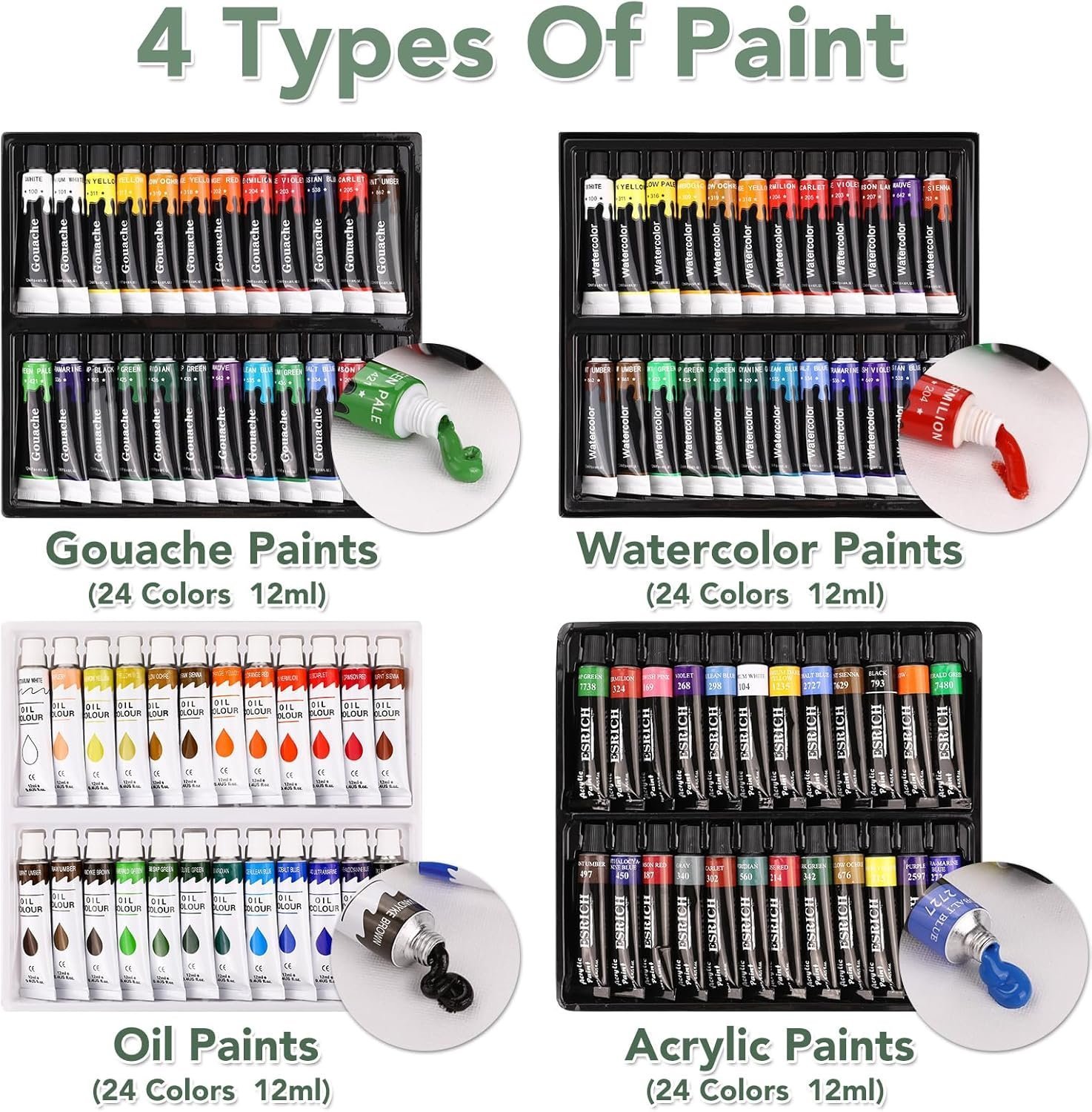 ESRICH 166-Piece Artist Painting Set - Image 3